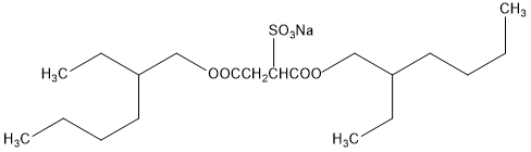 快速滲透劑T結構式